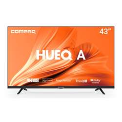 Compaq 109 cm (43 inches) HUEQ A Series 4K Ultra HD Smart LED TV